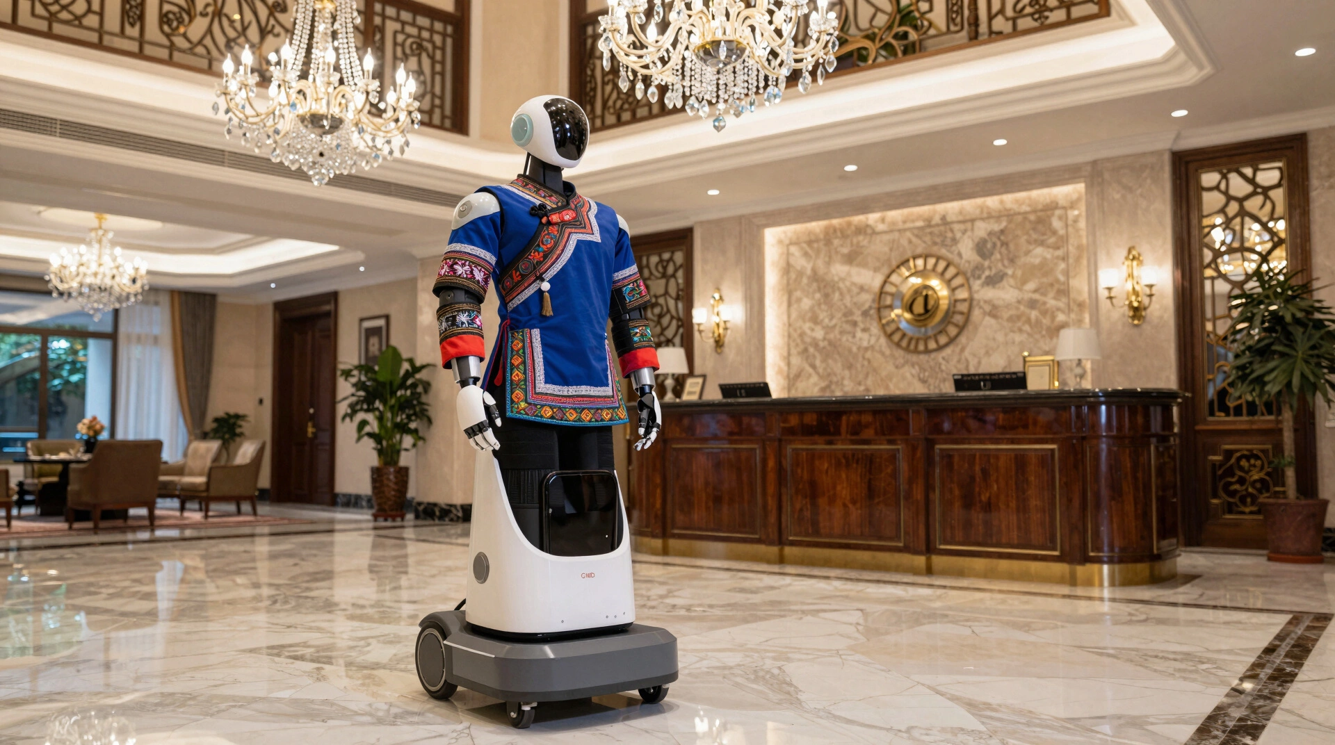 Humanoid Service Robot for Luxury Hotels